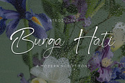 Bunga Hati - Signature Script Font, a Script Font by fluffstudio (Thumbnail 1 of 9)