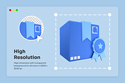 Advertising & Campaign 3D Icon Set, a Work Illustration by twinstd (Thumbnail 3 of 6)