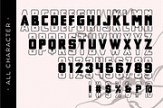 Chunky Stacked - Modern Display Font, a Handwritten Font by Pian45 Studio (Thumbnail 2 of 6)
