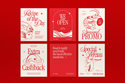Seafood Instagram Set, a Social Media Template by graphicook (Thumbnail 2 of 3)
