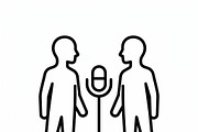 38 Vector Short Video Content Icons, an Outline Icon by adenpinkstore (Thumbnail 3 of 10)