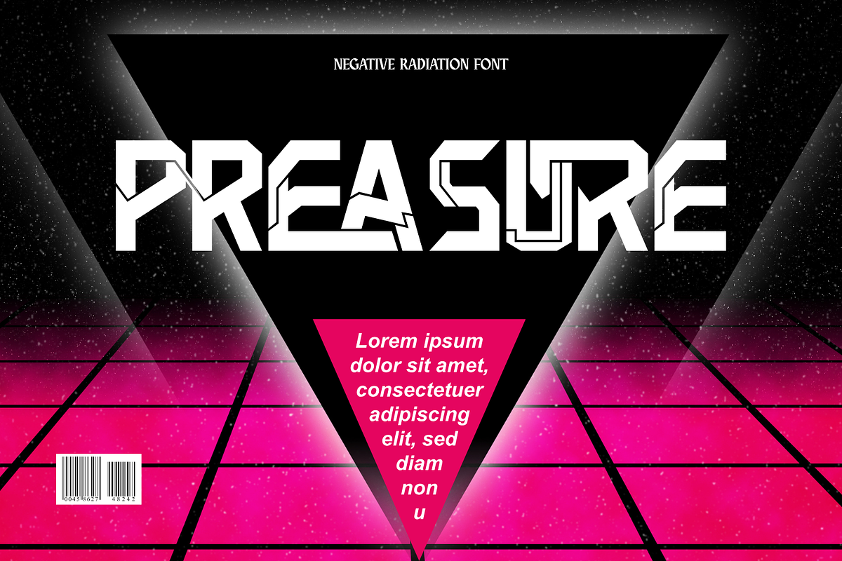 Negative Radiation - Techno Font, a Sans Serif Font by 177Studio (Photo 6 of 8)