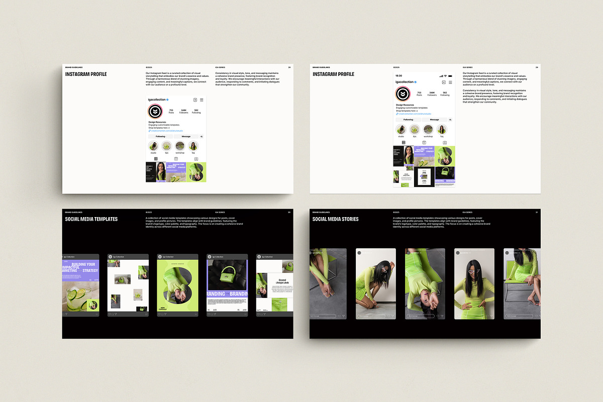 IGA / Brand Guidelines, a Presentation Template by Wildnun Studio (Photo 13 of 18)