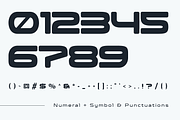 Meicre Sports - Racing Logo Font, a Sans Serif Font by Nirmana Visual (Thumbnail 3 of 16)