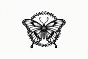 Nature Butterfly Vector Art, an Illustration by balal (Thumbnail 4 of 9)