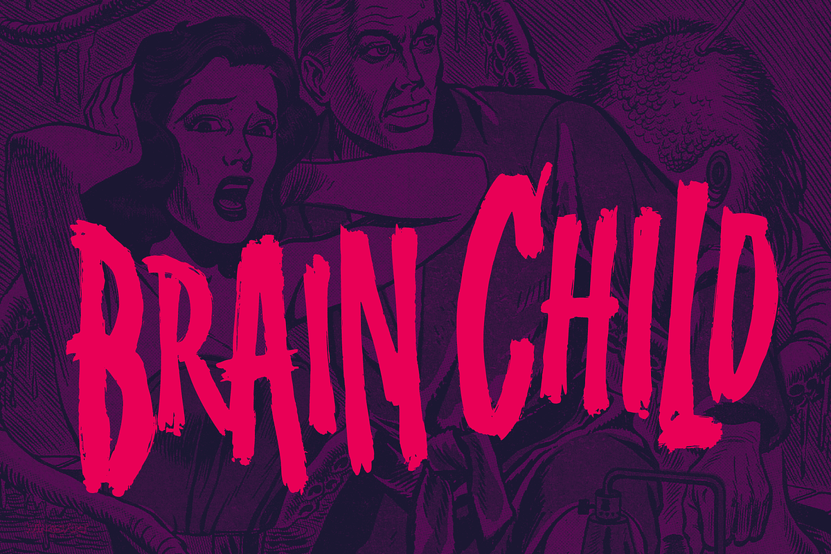 Splatterpunks A Halloween Brush Font, a Font by Wingsart Studio (Photo 10 of 15)