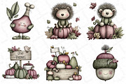 Whimsical Thanksgiving Clipart Bundl, an Illustration by DreamPrint404 (Thumbnail 4 of 7)