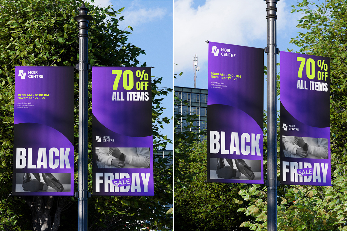 34 Black Friday Campaign Mockup, an Advertising Mockup by Vitora Mockup (Photo 3 of 11)