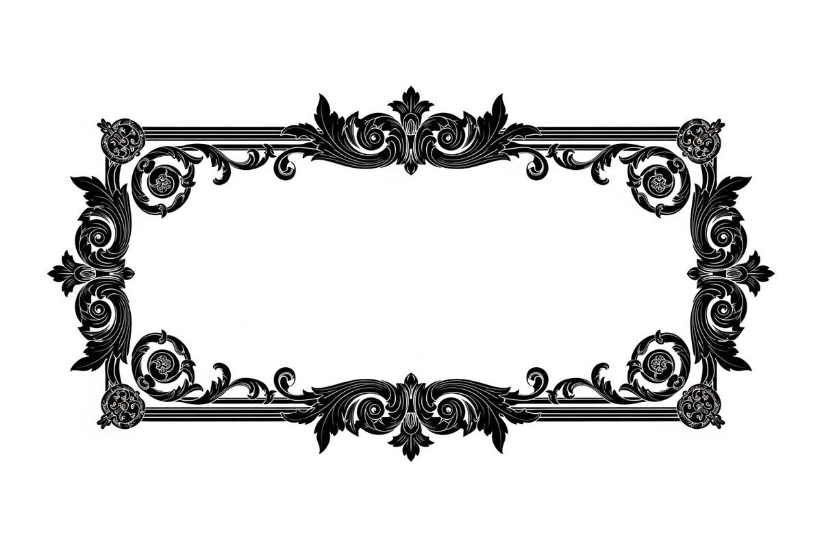 Ornamental Vintage Frame Border Bund, an Illustration by Creativeshirt (Photo 10 of 31)