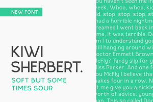 Kiwi Sherbert Display Font