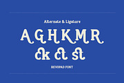 Revopad - Retro Elegant Serif Font, a Serif Font by Flawless And Co (Thumbnail 10 of 10)