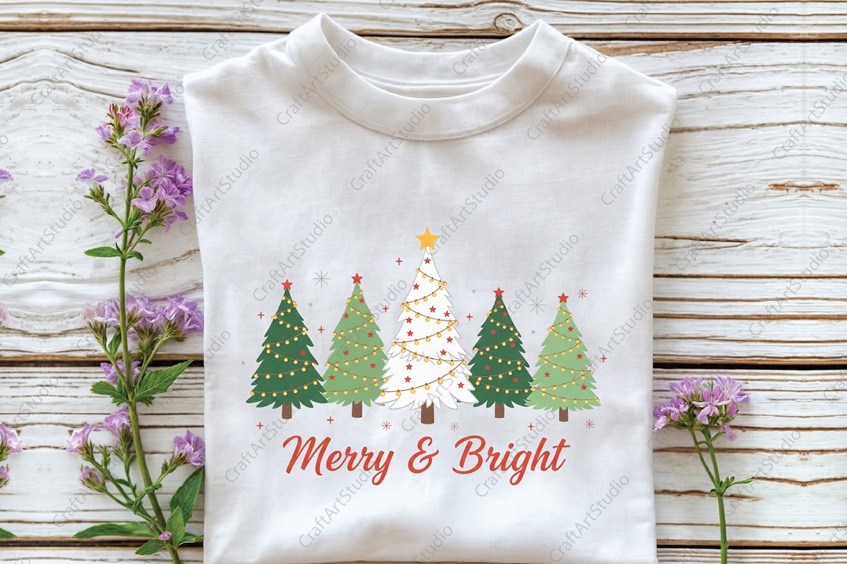 Yarn Crochet Faux Merry and Bright, an Illustration by CraftArtStudio (Photo 2 of 4)