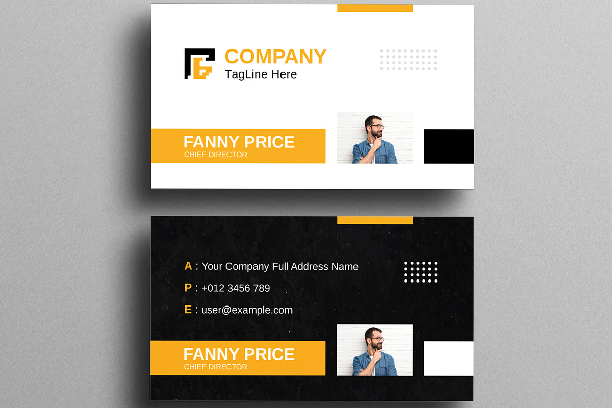 Corporate Business Card, a Business Card Template by MightyDesign (Photo 3 of 6)