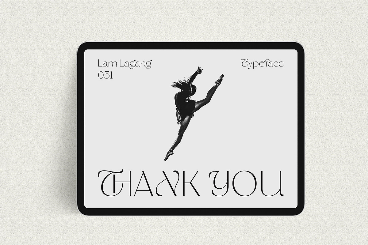 Lam Lagang 051 | Modern Sans Serif, a Sans Serif Font by Siwox Studios (Photo 8 of 8)