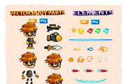 SuperBam 2D Game Sprites, an Illustration by DionArtworks (Thumbnail 3 of 3)
