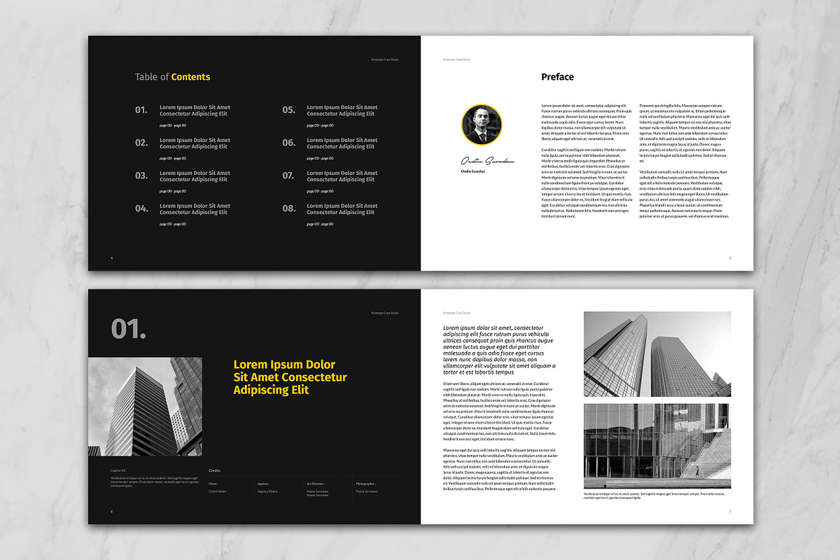 Kreatype Case Study, a Brochure Template by Kreatype Studio (Photo 3 of 13)