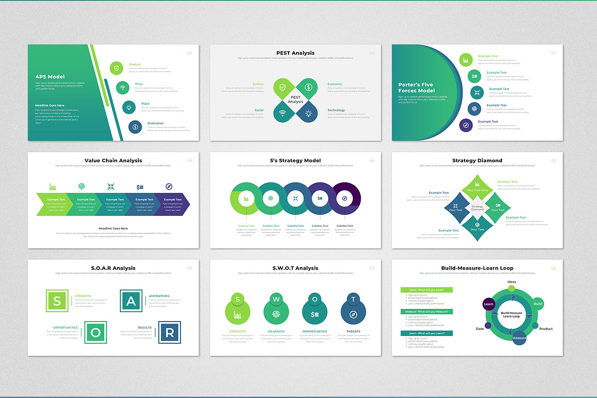 Marketing Strategy Google Slides, a Presentation Template by Design Vault (Photo 4 of 7)