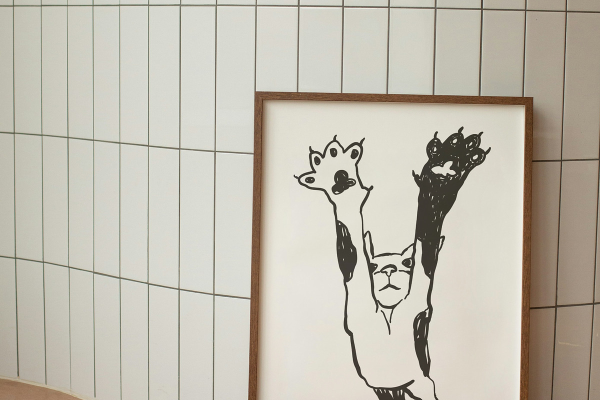 Funny Cats Line Art Bundle, an Illustration by Anastasiya Klempach (Photo 3 of 19)
