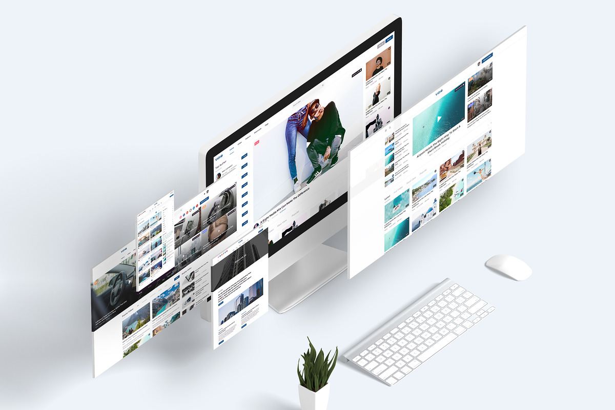 Vidio - Social Video Website, an UI Kit Template by No.13 (Photo 2 of 3)