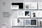 Strategy Minimal PowerPoint Template, a Presentation Template by GoldenPixelStudio (Thumbnail 1 of 14)