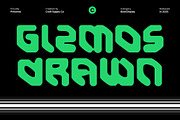 Gizmos Drawn, a Sans Serif Font by Craft Supply Co. (Thumbnail 1 of 8)