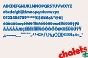 Chalets - Vintage Typeface, a Sans Serif Font by Midnight Grim (Thumbnail 7 of 7)
