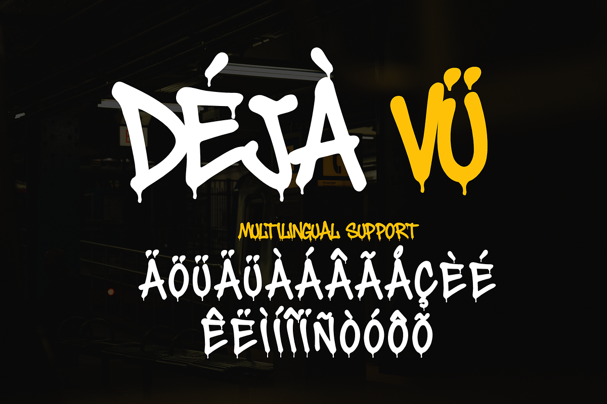 Death Subway – Graffiti Font, a Handwritten Font by figuree studio (Photo 6 of 8)