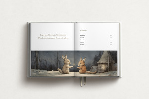 Minimal Children's Book Template