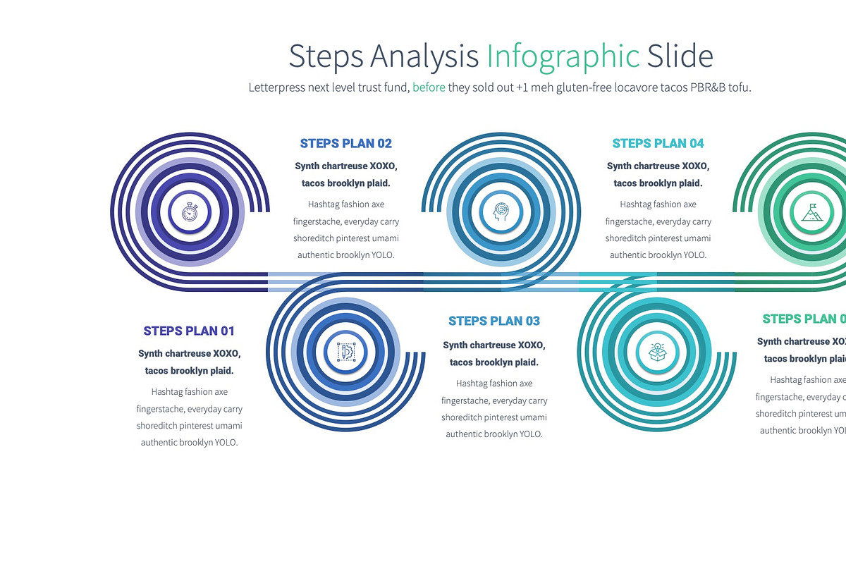 Steps Analysis PowerPoint Slides, a Presentation Template by Pulsecolor