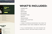 Podcast Squarespace Website Template, a Squarespace Template by molly ho studio (Thumbnail 3 of 8)