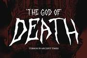 Magozzet Horror Display Font, a Handwritten Font by Maulana Creative (Thumbnail 7 of 7)