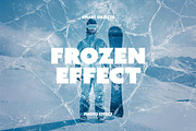 Frozen Cracked Ice Photo Effect, a Layer Style Add-On by Design Squad (Thumbnail 1 of 6)