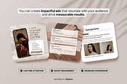 Coach Static Ad Templates Meta Beige, a Social Media Template by DigiPax (Thumbnail 6 of 11)