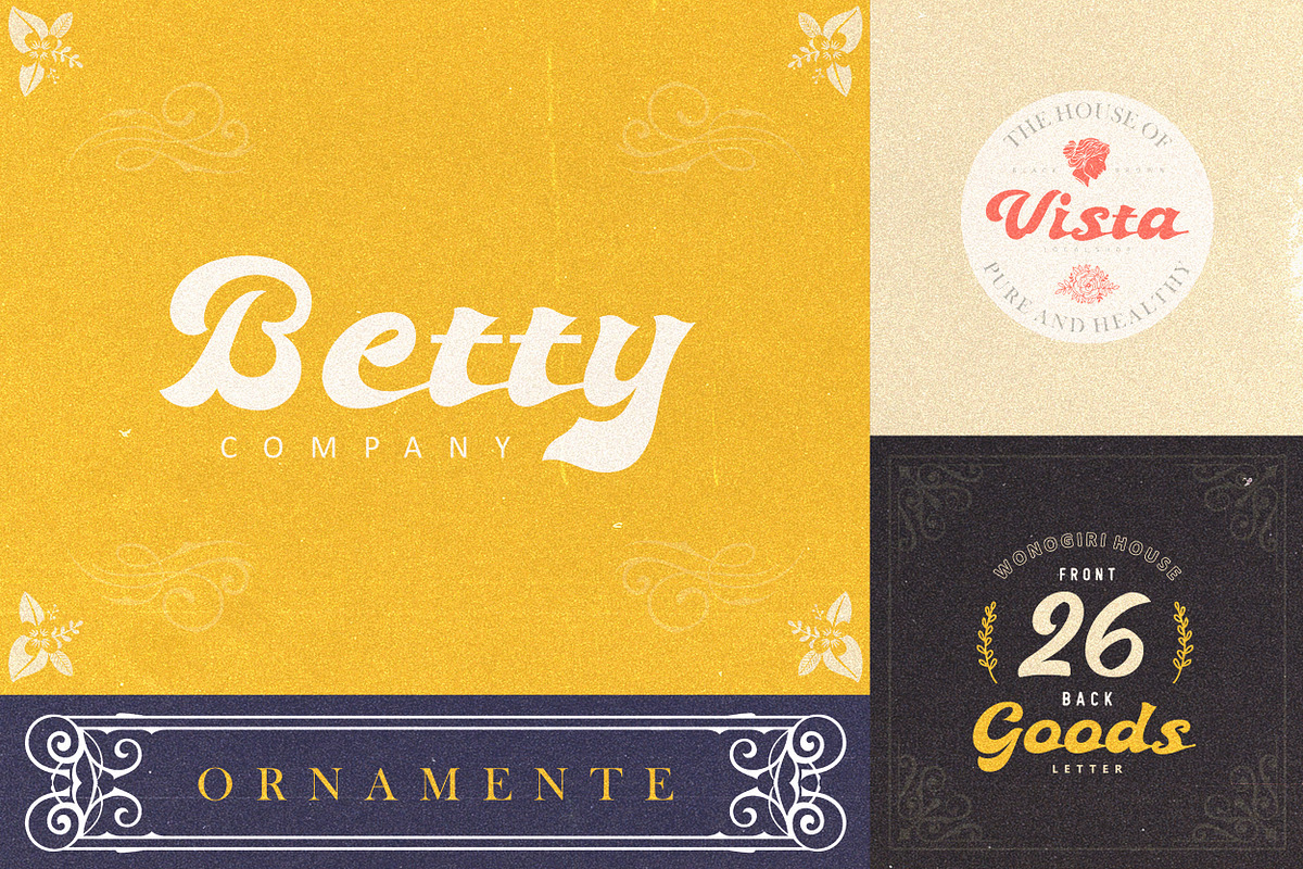 Ebullience font preview 2