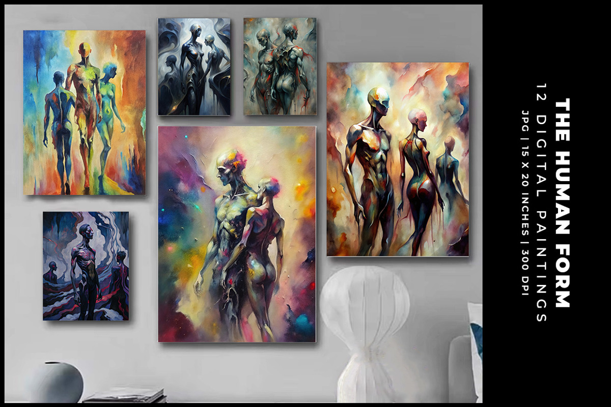 The Human Form, a Decorative Illustration by Digital Art Creations (Photo 4 of 6)