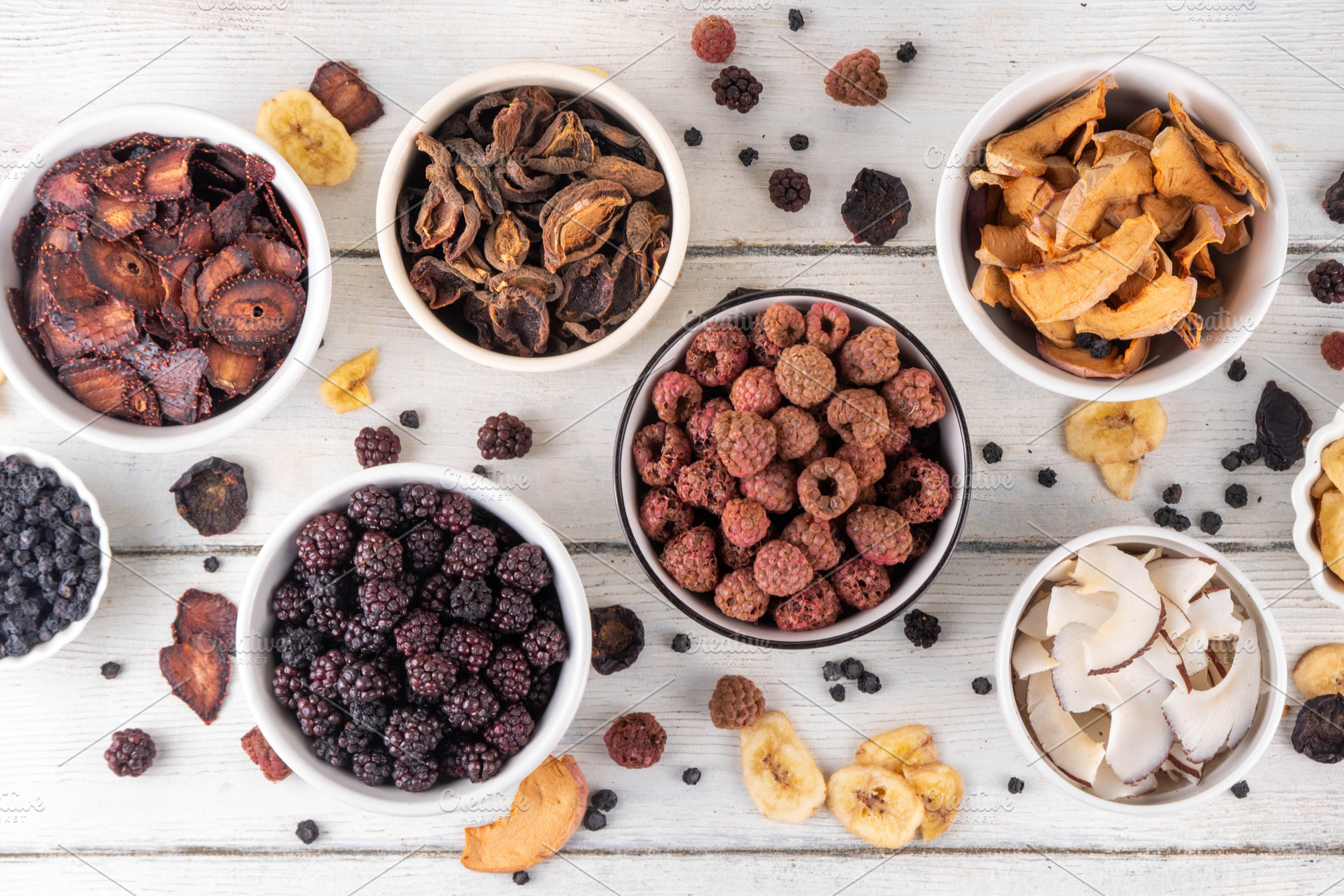 Freeze dried fruit berry, a Food & Drink Photo by Rimma
