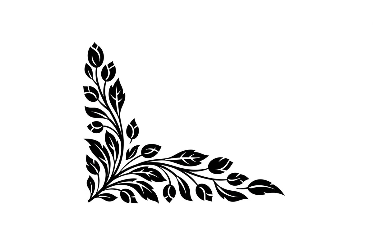 Floral Corner Ornament Vector Bundle, an Illustration by Designs_River (Photo 43 of 51)