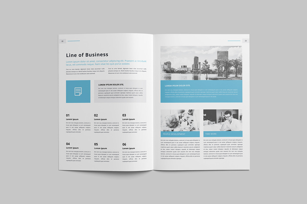 Company profile, a Brochure Template by Tanber Hossen (Photo 12 of 13)