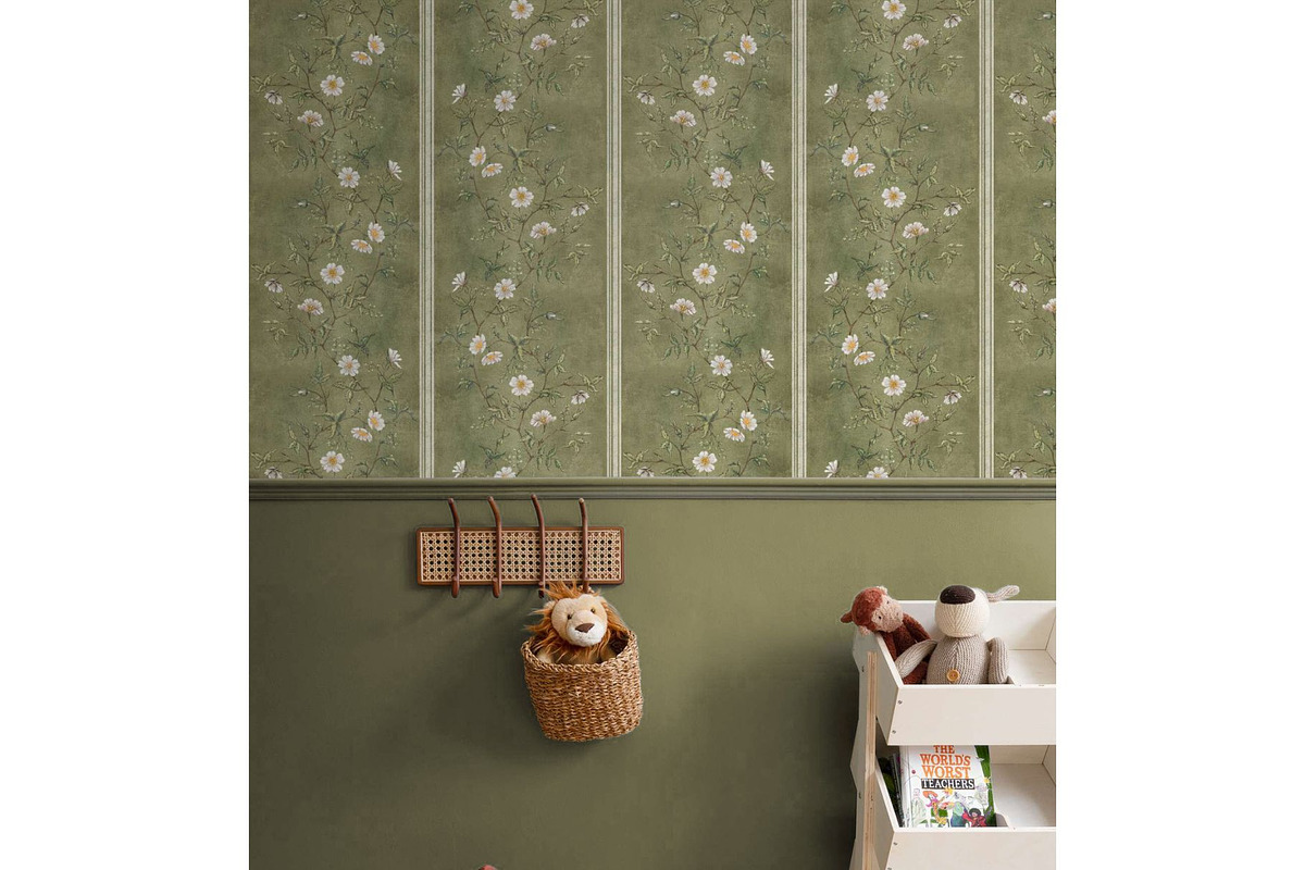 English Rose Garden Seamless Pattern, a Pattern Graphic by MouseGrey (Photo 10 of 13)