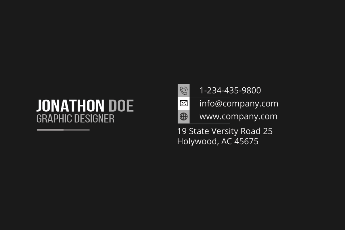 2V Business Card, a Business Card Template by DesignGhar (Photo 5 of 7)