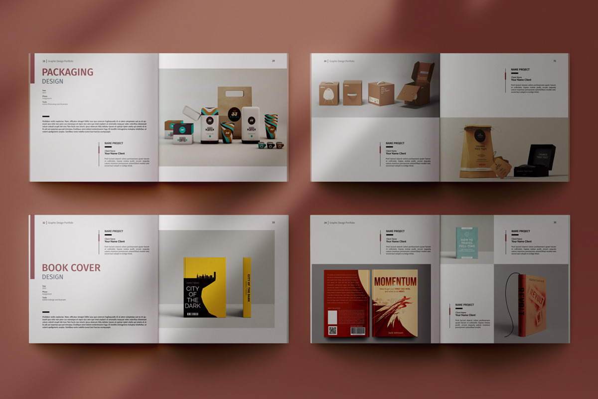 Graphic Design Portfolio, a Brochure Template by adekfotografia (Photo 11 of 14)