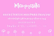 Mammasita Script Font, a Script Font by IsikChic (Thumbnail 2 of 4)