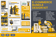 E-Commerce Design Kit, a Templates & Theme by Esensifiksi.studio (Thumbnail 1 of 3)