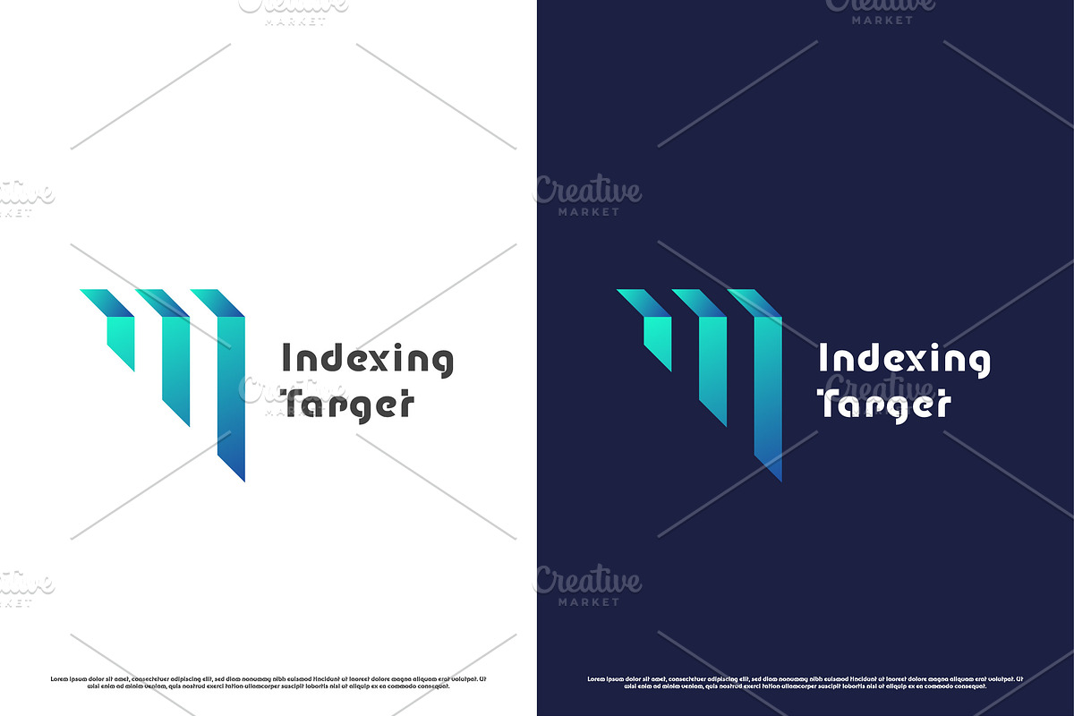 Blue Graph Logo Design Illustration, a Branding & Logo Template by Morvana Crew