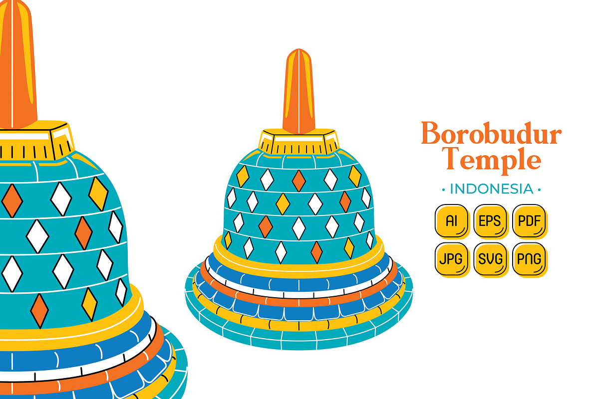 Indonesia Vector Pack #03, an Object Graphic by MEDZ (Photo 6 of 7)