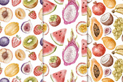 Fruits clipart png watercolor, a Food Illustration by TheCuteShop (Thumbnail 8 of 11)