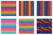 Rainbow Glitter Backgrounds, an Illustration by Designworld (Thumbnail 3 of 4)