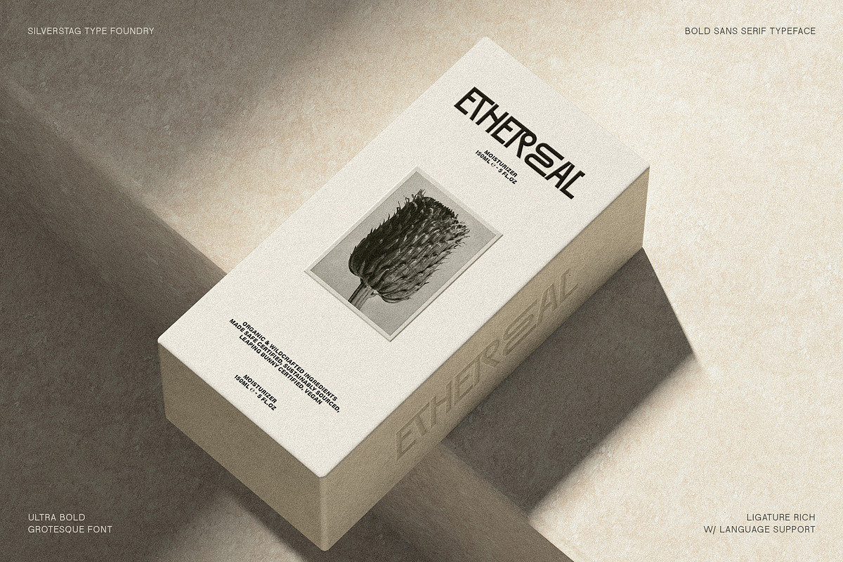 Baroque Grotesk - Ultra Bold Font, a Sans Serif Font by SilverStag Type Foundry (Photo 10 of 20)
