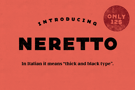 Neretto Sans Font