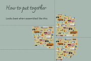 Vehicle Pattern, a Pattern Graphic by koberstein (Thumbnail 3 of 3)